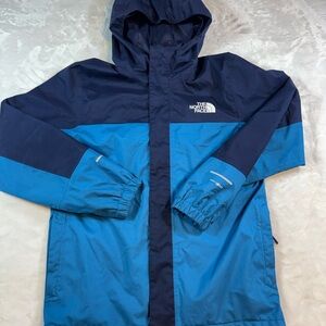 The North Face Boys' Antora Hooded Rain Jacket.  Sz Med 10/12 Unisex style.